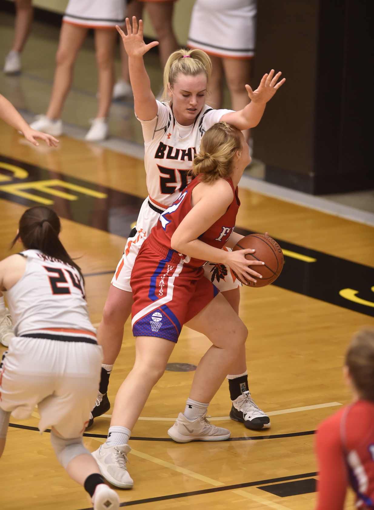 Girls basketball District IV Tournament